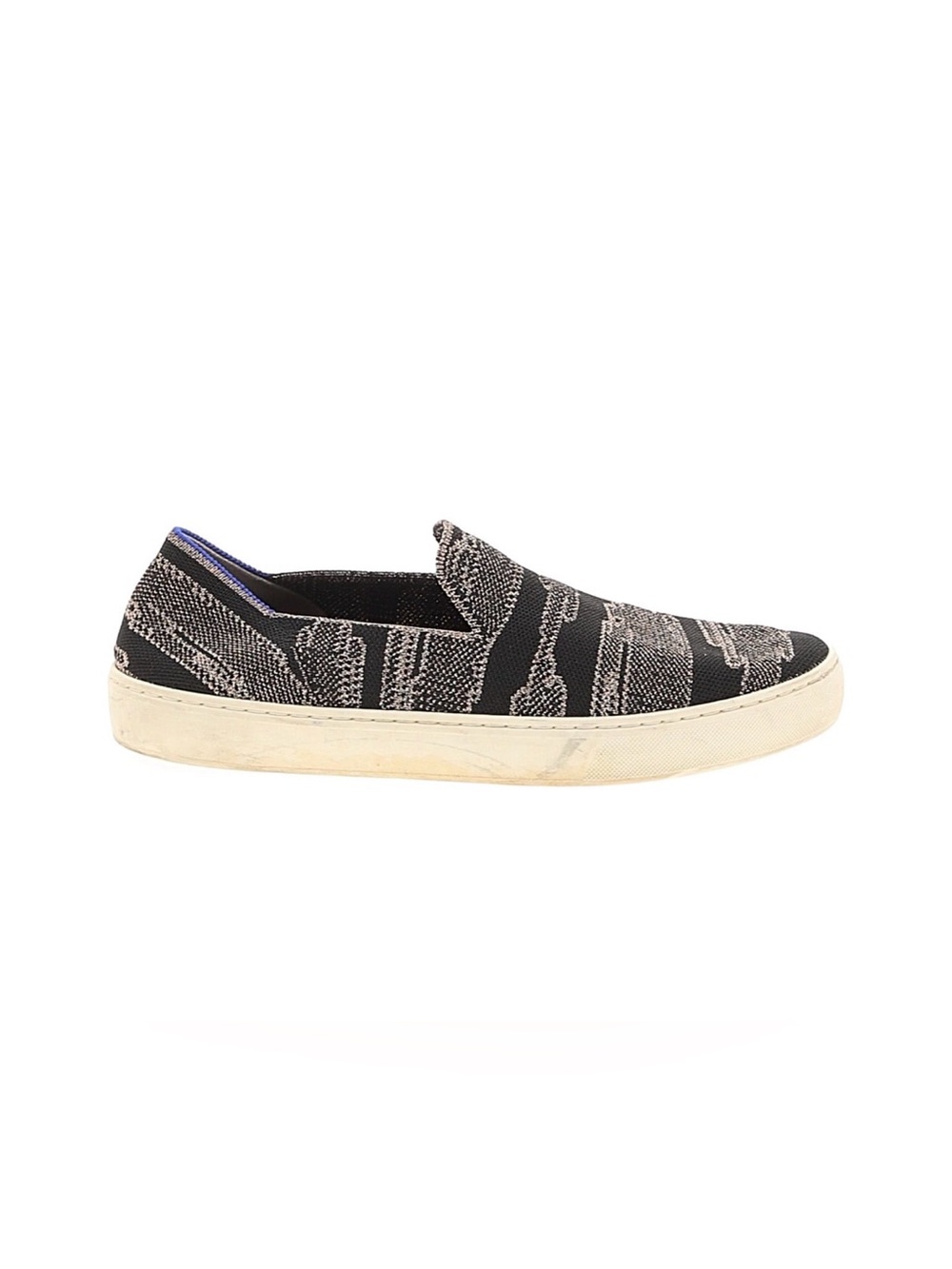 ROTHYS Slip-On Sneakers - black/gray metallic - 9.5